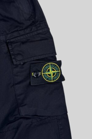 Stone Island Cargo Pants Kids Black