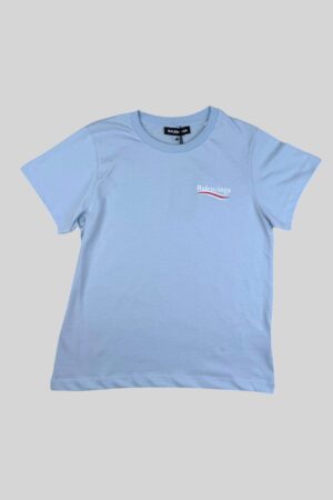 Balenciaga T-Shirt Kids Light Blue