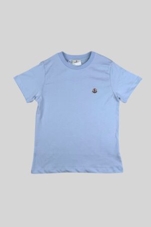 Moncler T-Shirt Kids Light Blue