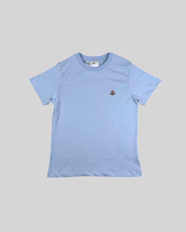 Moncler T-Shirt Kids Light Blue