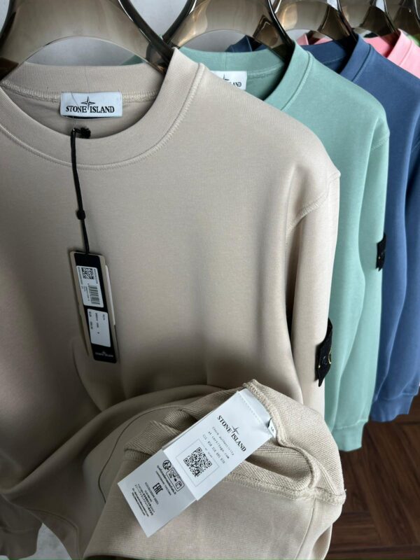 Stone Island Sweater Beige - Afbeelding 3
