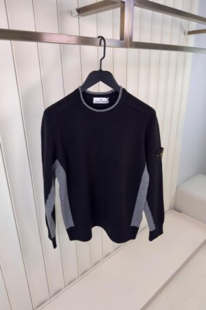 Stone Island Crewneck Sweater Black